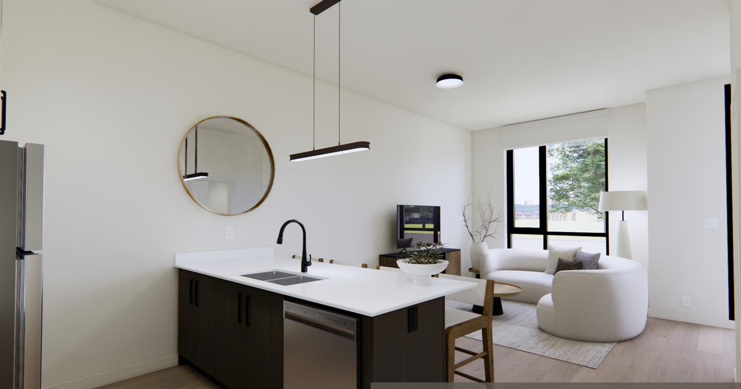Premiere at Capstone suite interior